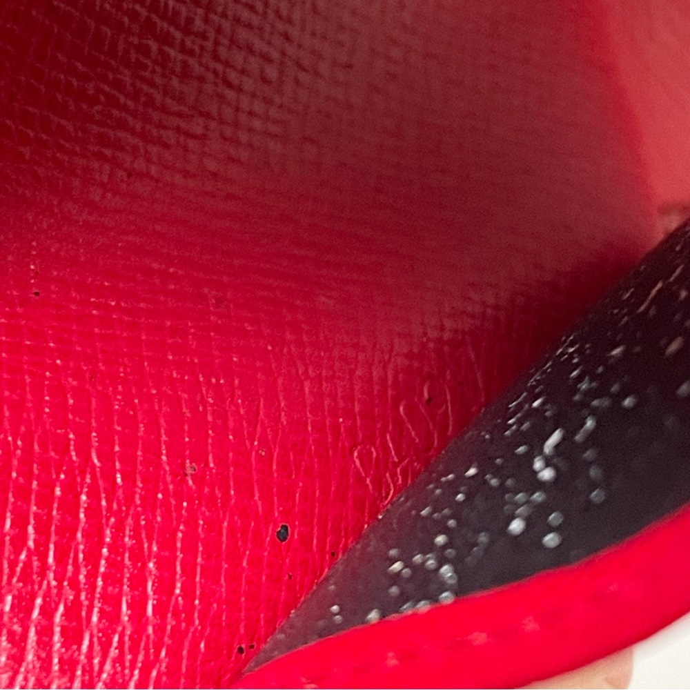 Louis Vuitton red epi leather 6 key ring case - Picture 11 of 12